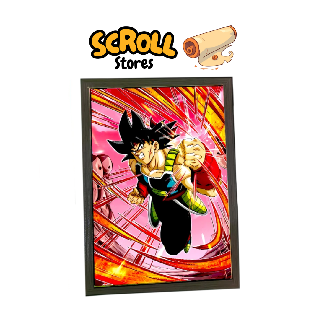 Cuadro de luz lámpara Dragon Ball