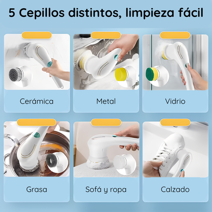Cepillo de limpieza automático 5 en 1