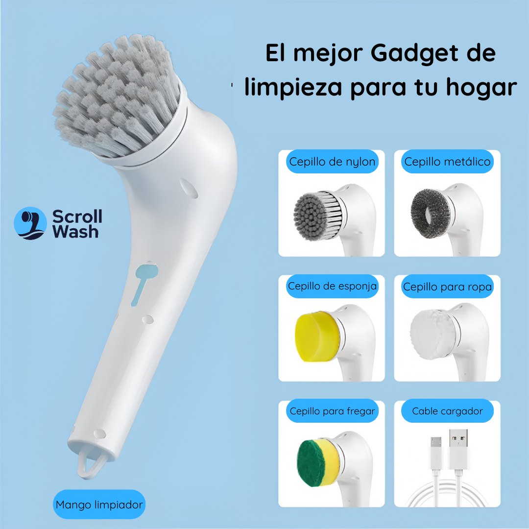 Cepillo de limpieza automático 5 en 1
